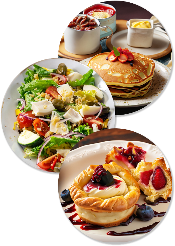 vertical pics of foods